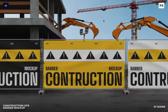 EE - Construction Site Banner Mockup 9PSM3CC