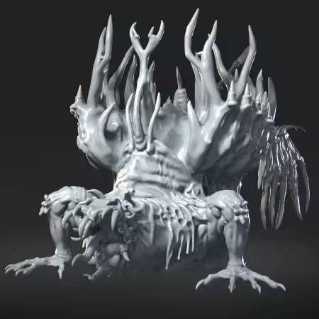 Fallen Archbishop Andreus - 3D Model