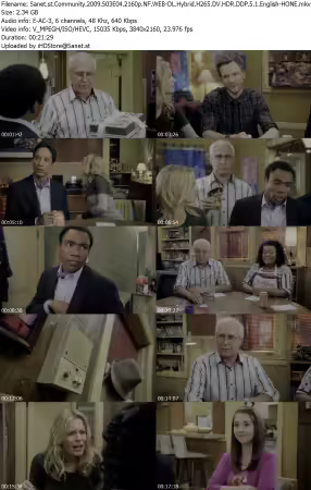 Community 2009 S03E04 2160p NF WEB-DL Hybrid H265 DV HDR DDP 5 1 English-HONE