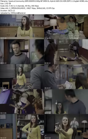 Community 2009 S02E09 2160p NF WEB-DL Hybrid H265 DV HDR DDP 5 1 English-HONE