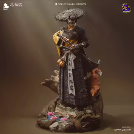 Bulkamancer Sculpts – Atsu – Ghost of Yotei – 3D Model