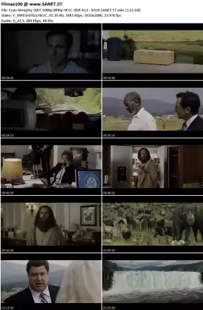Evan Almighty 2007 1080p BRRip HEVC HDR AC3 - ASUS