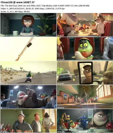 The Bad Guys Little Lies and Alibis 2025 720p BluRay x264-FLAME