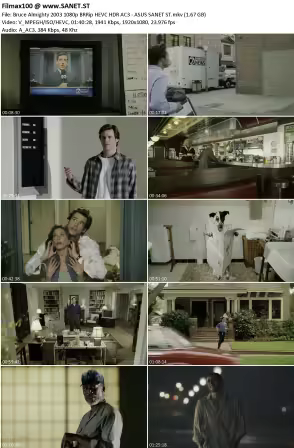 Bruce Almighty 2003 1080p BRRip HEVC HDR AC3 - ASUS