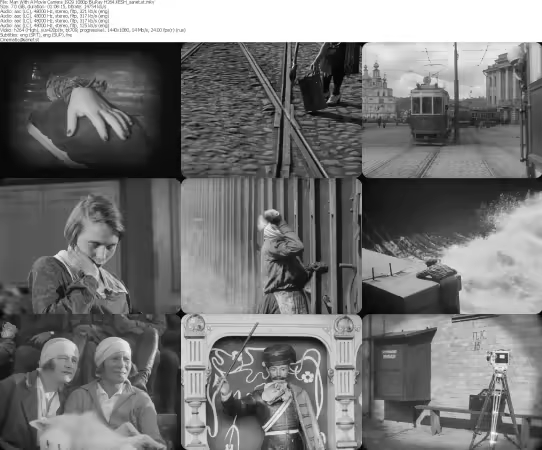 Man With A Movie Camera 1929 1080p BluRay H264-KESH