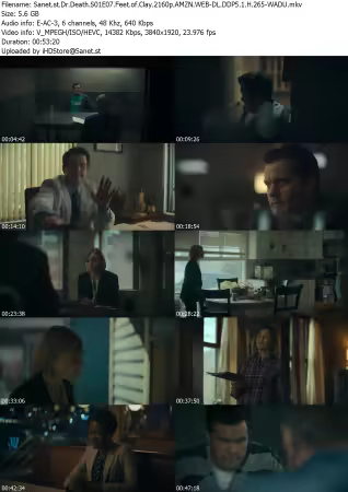 Dr Death S01E07 Feet of Clay 2160p AMZN WEB-DL DDP5 1 H 265-WADU