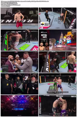 UFC Fight Night Tsarukyan vs Hooker 720p WEBRip 2CH x265 HEVC-PSA