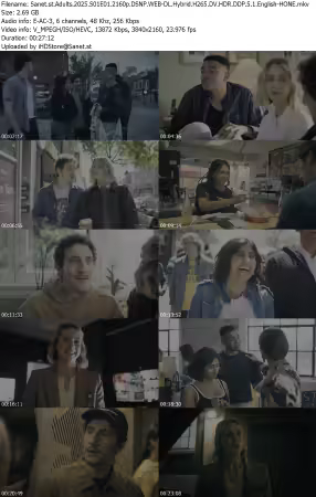 Adults 2025 S01E01 2160p DSNP WEB-DL Hybrid H265 DV HDR DDP 5 1 English-HONE