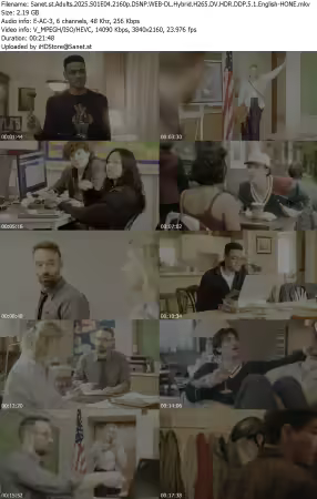 Adults 2025 S01E04 2160p DSNP WEB-DL Hybrid H265 DV HDR DDP 5 1 English-HONE