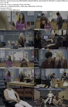 Community 2009 S02E08 2160p NF WEB-DL Hybrid H265 DV HDR DDP 5 1 English-HONE