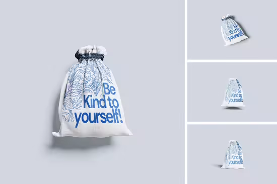 EE - Drawstring Bag Mockup NFHKD8N