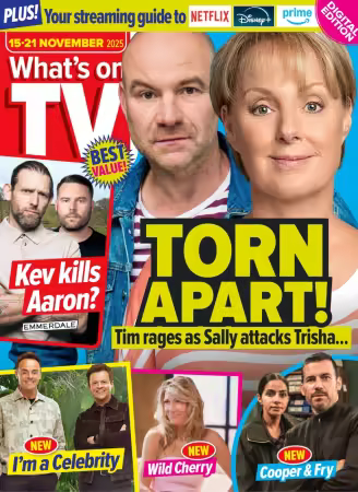 What's on TV - 15/21 November, 2025