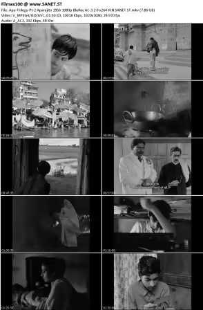 Apu-Trilogy-Pt-2 Aparajito 1956 1080p BluRay AC-3 2.0 x264-KIN