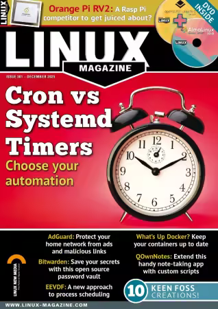 Linux Magazine USA - Issue 301, December 2025 (True PDF)
