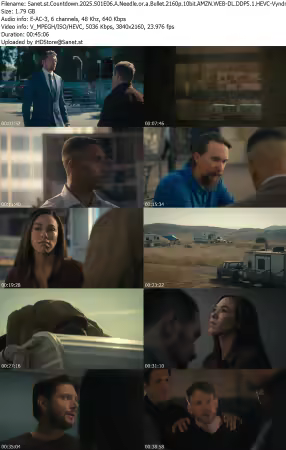 Countdown 2025 S01E06 A Needle or a Bullet 2160p 10bit AMZN WEB-DL DDP5 1 HEVC-Vyndros