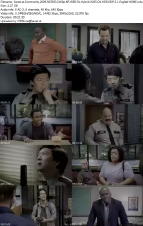 Community 2009 S03E03 2160p NF WEB-DL Hybrid H265 DV HDR DDP 5 1 English-HONE