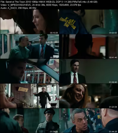 The Town 2010 1080p HMAX WEB-DL DDP 5.1 H265-PiRaTeS