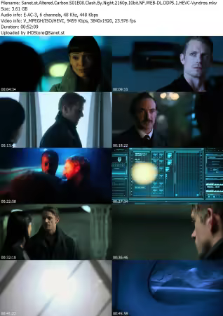 Altered Carbon S01E08 Clash By Night 2160p 10bit NF WEB-DL DDP5 1 HEVC-Vyndros