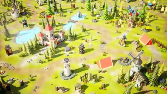 Unreal Engine Marketplace - Low Poly Tower Defense (4.22 – 4.27 and 5.0 – 5.7)