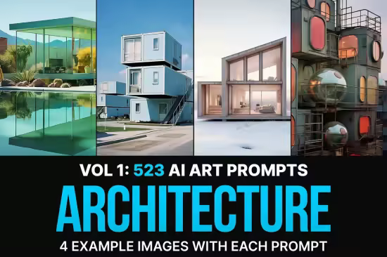 MS - 523 Midjourney Architecture Prompts