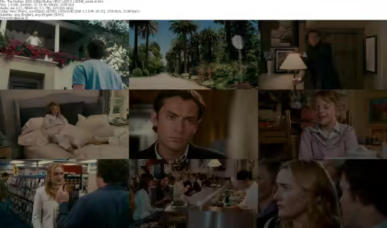 The Holiday 2006 1080p BluRay HEVC x265 5.1 BONE