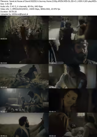House of David S02E02 A Journey Home 2160p AMZN WEB-DL DD+5 1 HDR H 265-playWEB