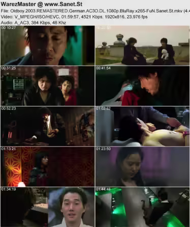 Oldboy 2003 REMASTERED German AC3D DL 1080p BluRay x265-FuN
