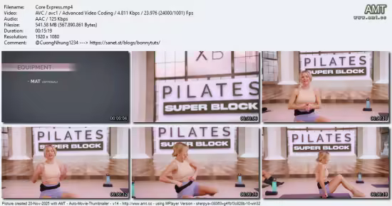 BeachBody - XB Pilates : Super Block