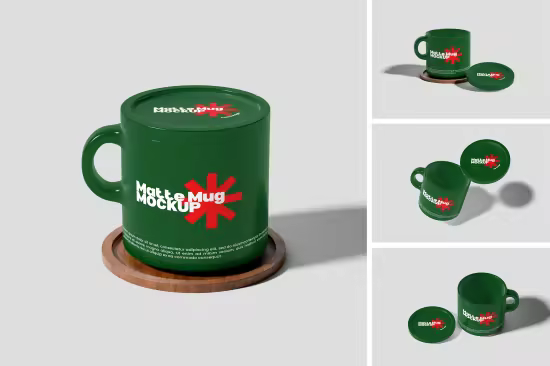 EE - High Quality Mug Mockup Set XFFABSW