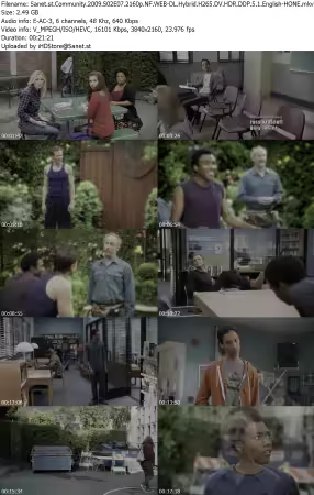 Community 2009 S02E07 2160p NF WEB-DL Hybrid H265 DV HDR DDP 5 1 English-HONE