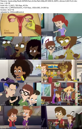 Big Mouth S07E09 Panic At the Mall 1080p NF WEB-DL DDP5 1 Atmos H 264-FLUX