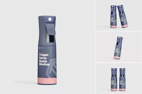 EE - Continuous Mist Spray Bottle Mockup HX5TY84