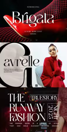 EE - Brigata - Modern Luxury Branding Font V7MFWPN