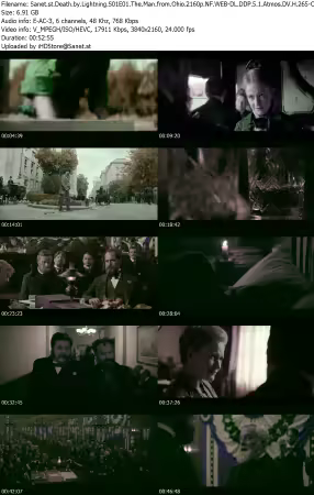 Death by Lightning S01E01 The Man from Ohio 2160p NF WEB-DL DDP 5 1 Atmos HDR10 H 265-CHDWEB