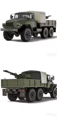 Ural 4320 ZU-23-2 1998 – 3D Model
