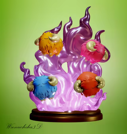 scapegoat figure - yugioh - 3D Model