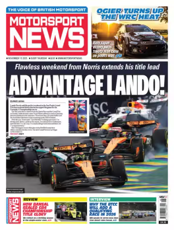 Motorsport News - 13 November 2025