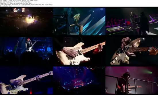 Mötley Crüe The End Live in Los Angeles 2016 BDRip X264