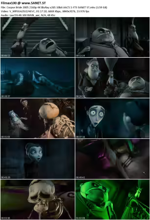 Corpse Bride 2005 2160p 4K BluRay x265 10bit AAC5.1-YTS