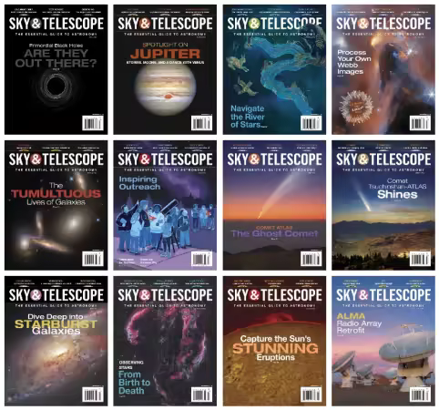 Sky & Telescope - Full Year 2025 Collection