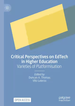 Critical Perspectives on EdTech in Higher Education