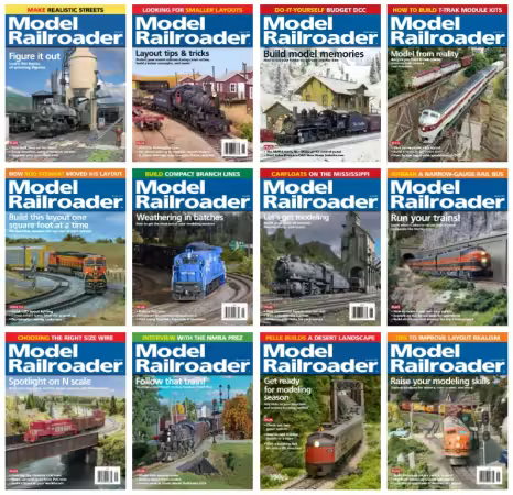Model Railroader - Full Year 2025 Collection