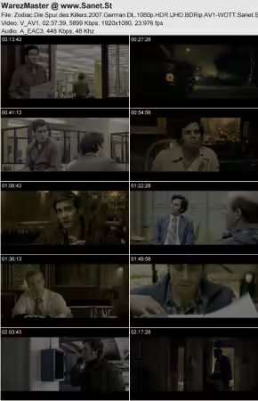 Zodiac Die Spur des Killers 2007 German DL 1080p HDR UHD BDRip AV1-WOTT