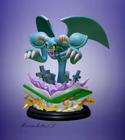 Toon Summoned Skull Figure - yugioh - 3D Model