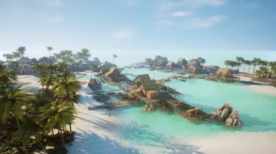 Unreal Engine Marketplace - Pirate Stilt Village Island Modular Pack (4.26 – 4.27 and 5.0 – 5.6)