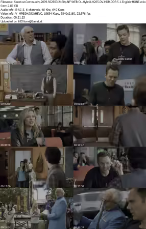 Community 2009 S02E03 2160p NF WEB-DL Hybrid H265 DV HDR DDP 5 1 English-HONE