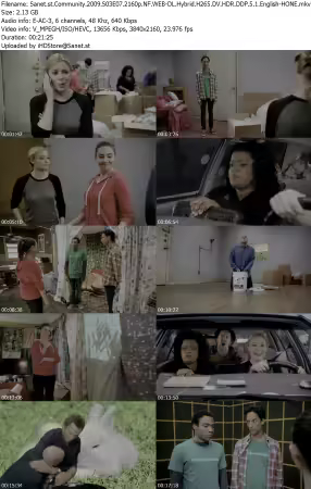 Community 2009 S03E07 2160p NF WEB-DL Hybrid H265 DV HDR DDP 5 1 English-HONE