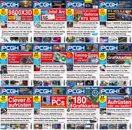 PC Games Hardware - Full Year 2025 Collection