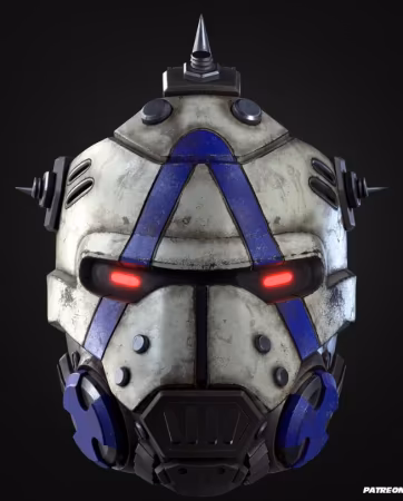 Borderlands 4 Psycho Mask - 3D Model