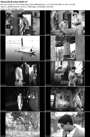 Apu-Trilogy-Pt-3 The World Of Apu 1959 1080p BluRay AC-3 2 0 x264-KIN
